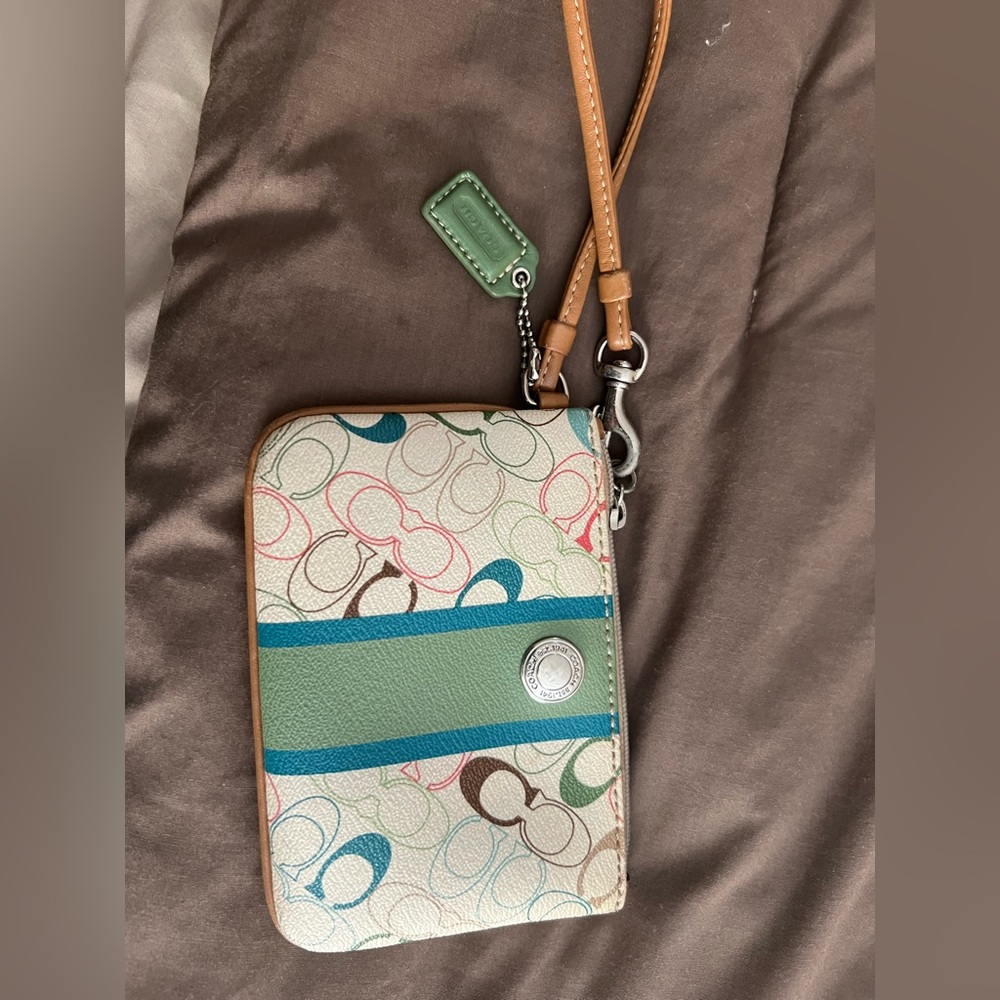 Coach wrist wallet